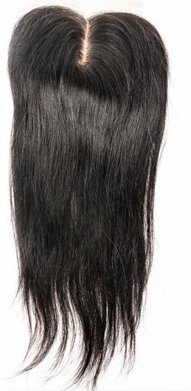 Hair extensions bundles hair 4*4 silk closure HN118